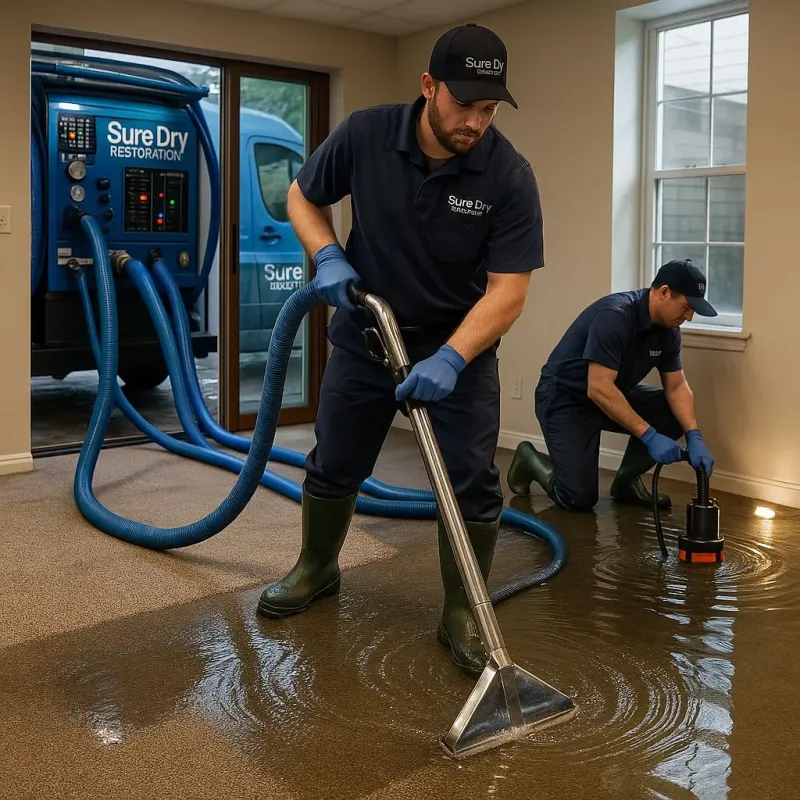 Water Extraction and Removal process in Myers Corner, NY